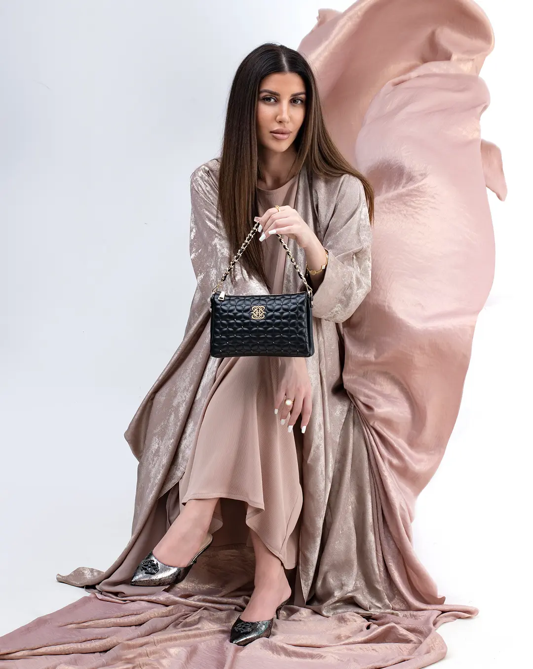 Multi-Use Bag With Real Swarovski Stones